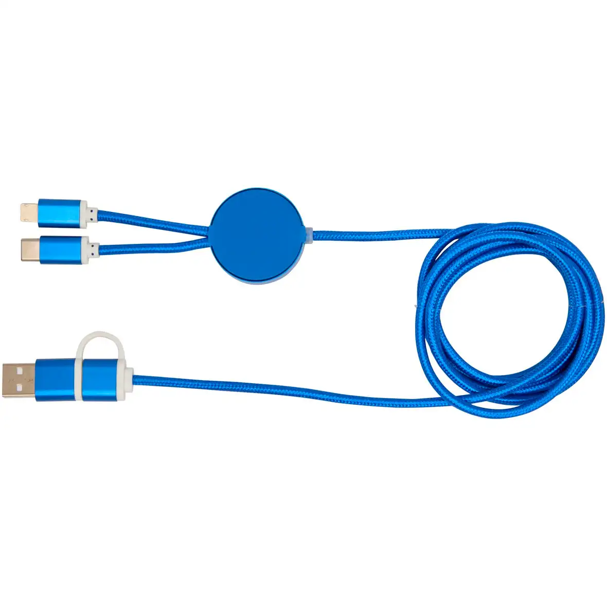 150 cm 5-in-1 Kabel aus recyceltem Kunststoff für Datenübertragung und 27W Schnellladung – Ansicht 9