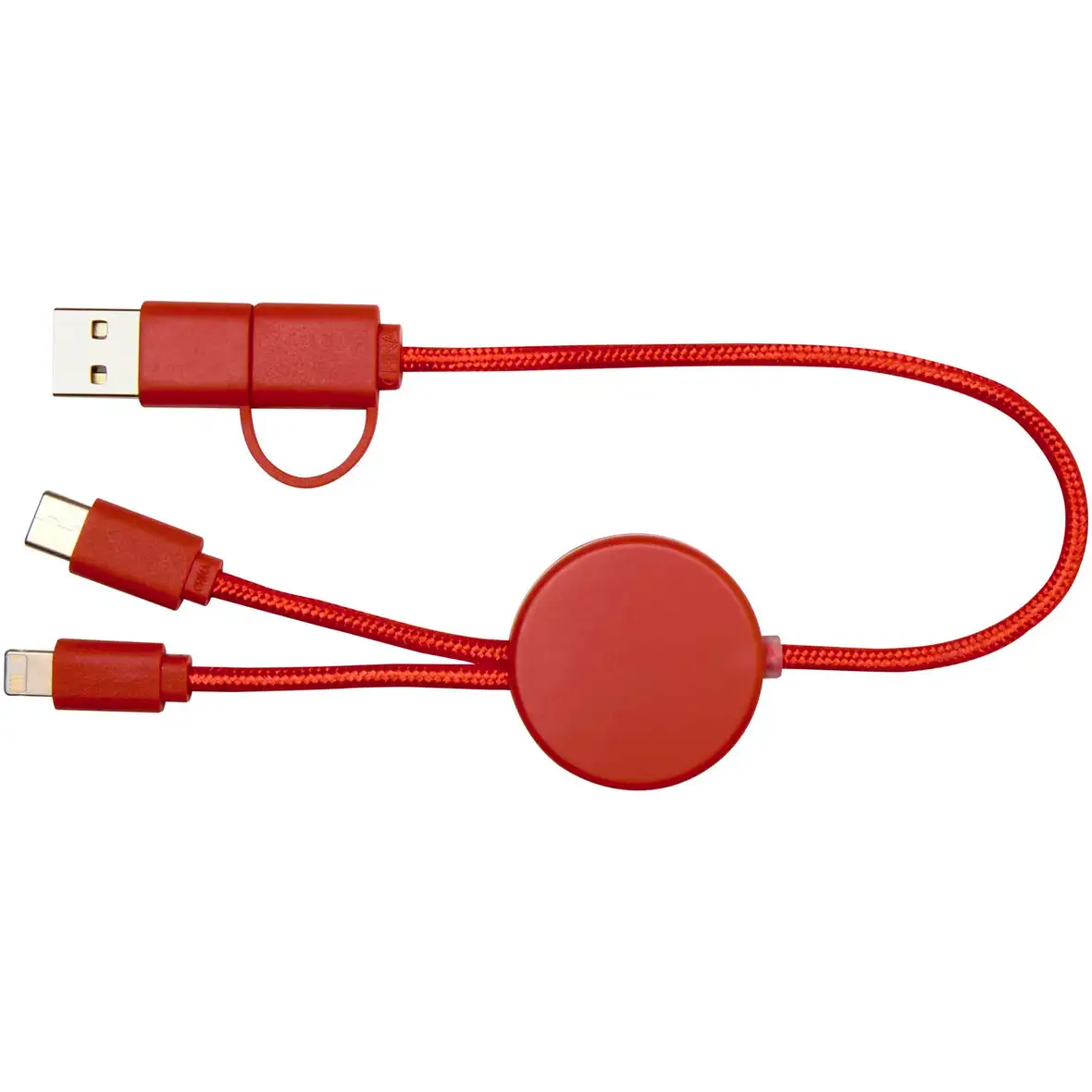 30 cm 5-in-1 Kabel aus recyceltem Kunststoff für Datenübertragung und 27W Schnellladung – Ansicht 9