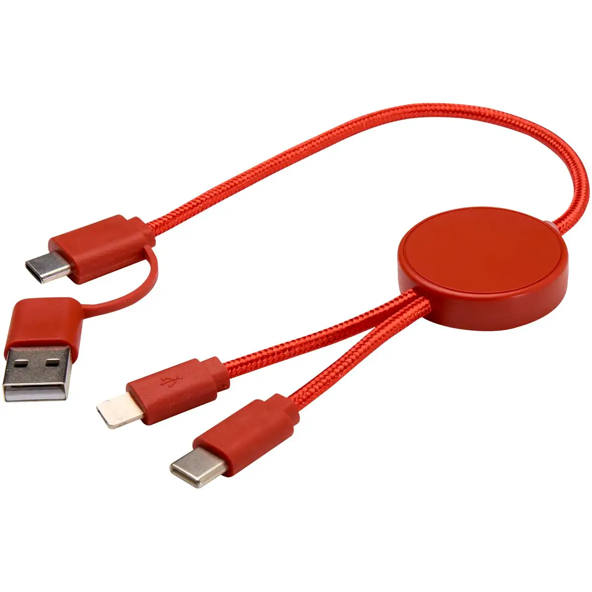 30 cm 5-in-1 Kabel aus recyceltem Kunststoff für Datenübertragung und 27W Schnellladung – Ansicht 11