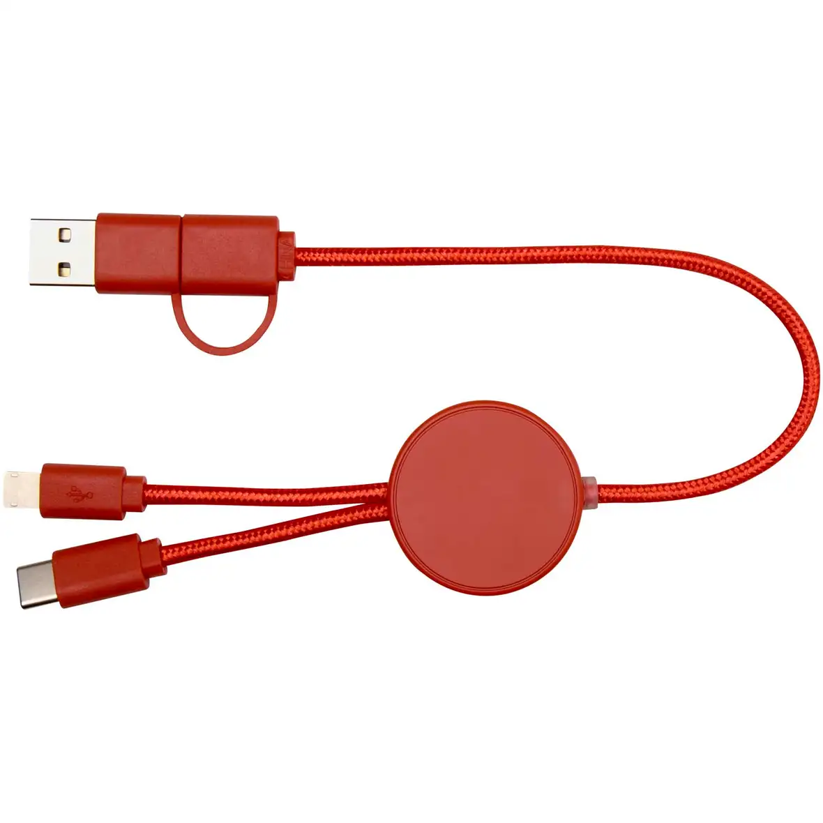30 cm 5-in-1 Kabel aus recyceltem Kunststoff für Datenübertragung und 27W Schnellladung – Ansicht 8