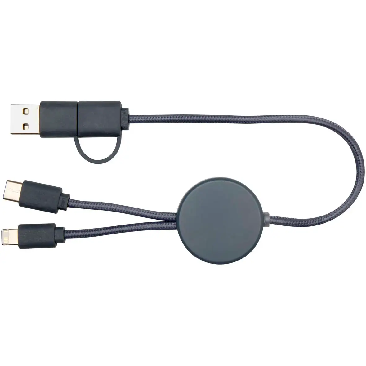 30 cm 5-in-1 Kabel aus recyceltem Kunststoff für Datenübertragung und 27W Schnellladung – Ansicht 15