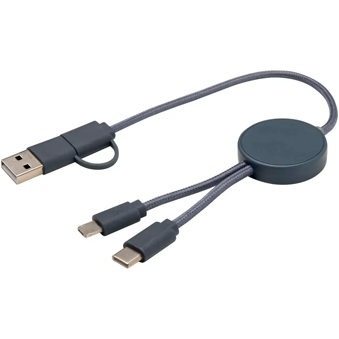 30 cm 5-in-1 Kabel aus recyceltem Kunststoff für Datenübertragung und 27W Schnellladung – Ansicht 16