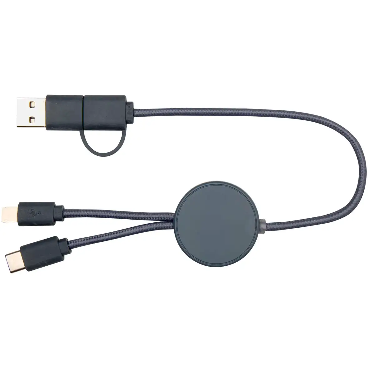 30 cm 5-in-1 Kabel aus recyceltem Kunststoff für Datenübertragung und 27W Schnellladung – Ansicht 14