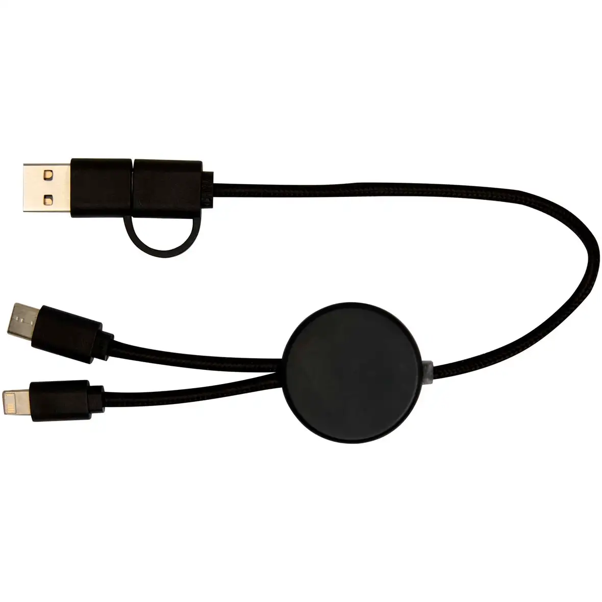 30 cm 5-in-1 Kabel aus recyceltem Kunststoff für Datenübertragung und 27W Schnellladung – Ansicht 21