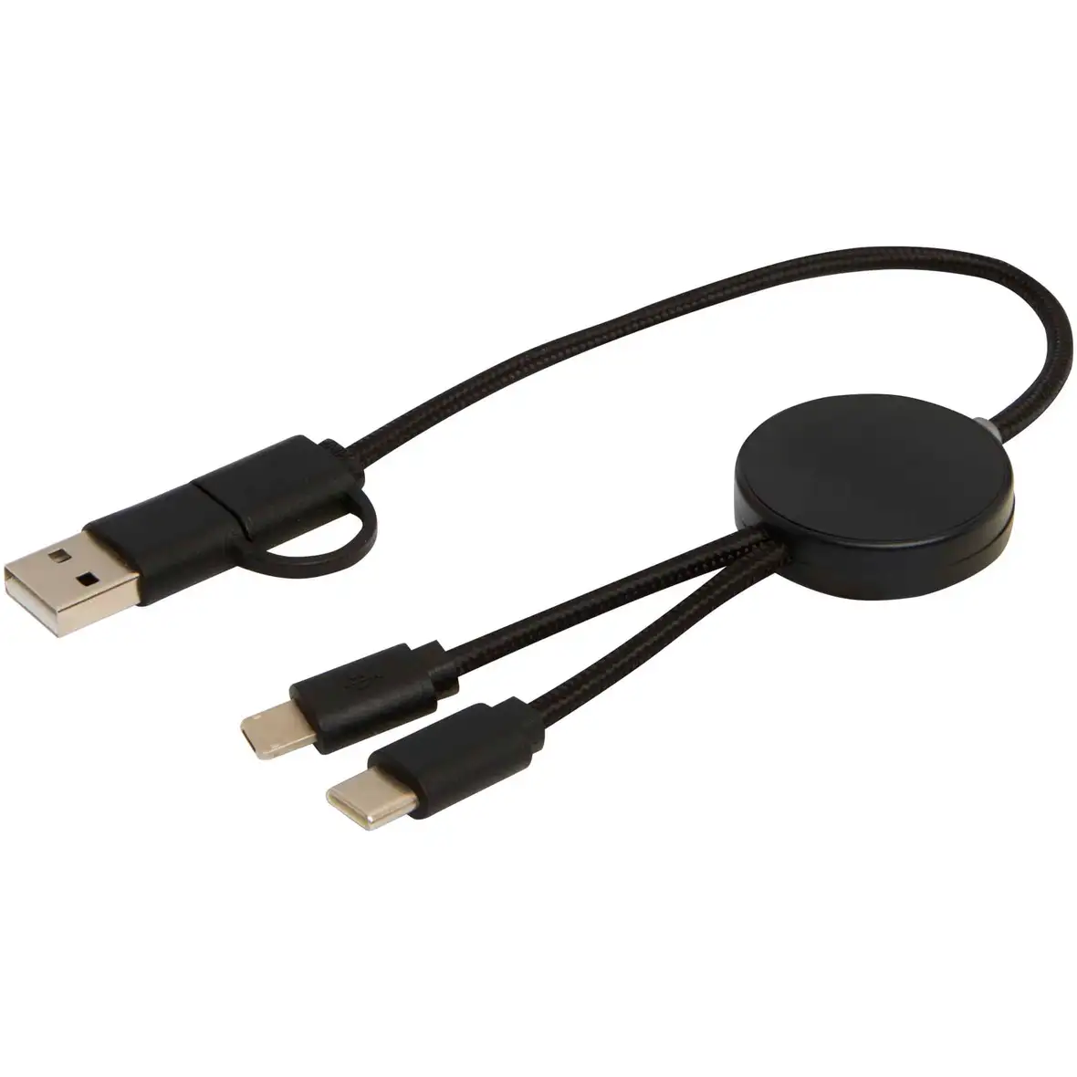 30 cm 5-in-1 Kabel aus recyceltem Kunststoff für Datenübertragung und 27W Schnellladung – Ansicht 22