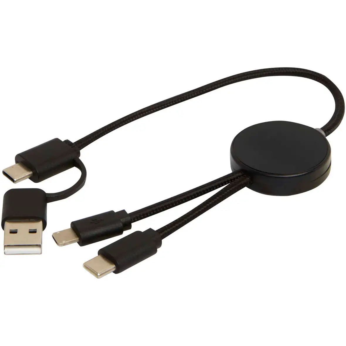 30 cm 5-in-1 Kabel aus recyceltem Kunststoff für Datenübertragung und 27W Schnellladung – Ansicht 23