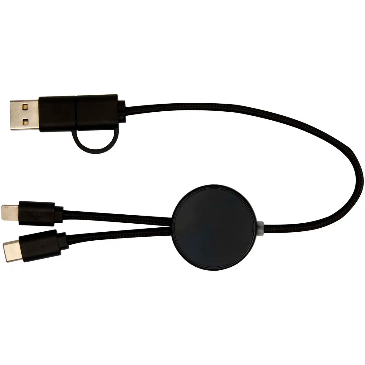 30 cm 5-in-1 Kabel aus recyceltem Kunststoff für Datenübertragung und 27W Schnellladung – Ansicht 20
