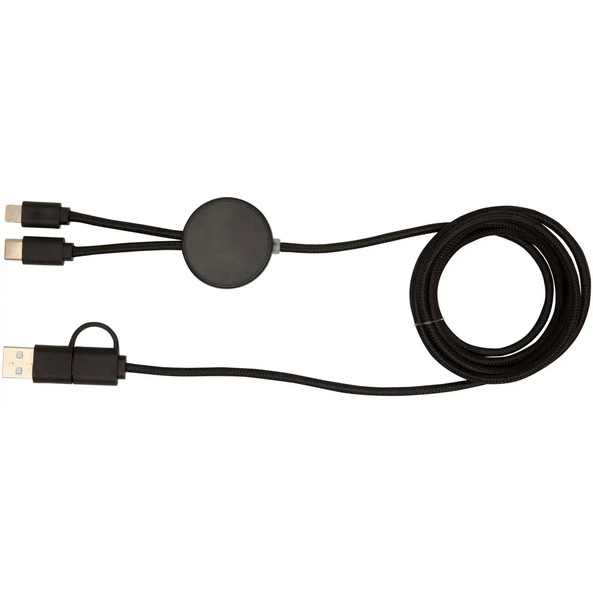 150 cm 5-in-1 Kabel aus recyceltem Kunststoff für Datenübertragung und 27W Schnellladung – Ansicht 9