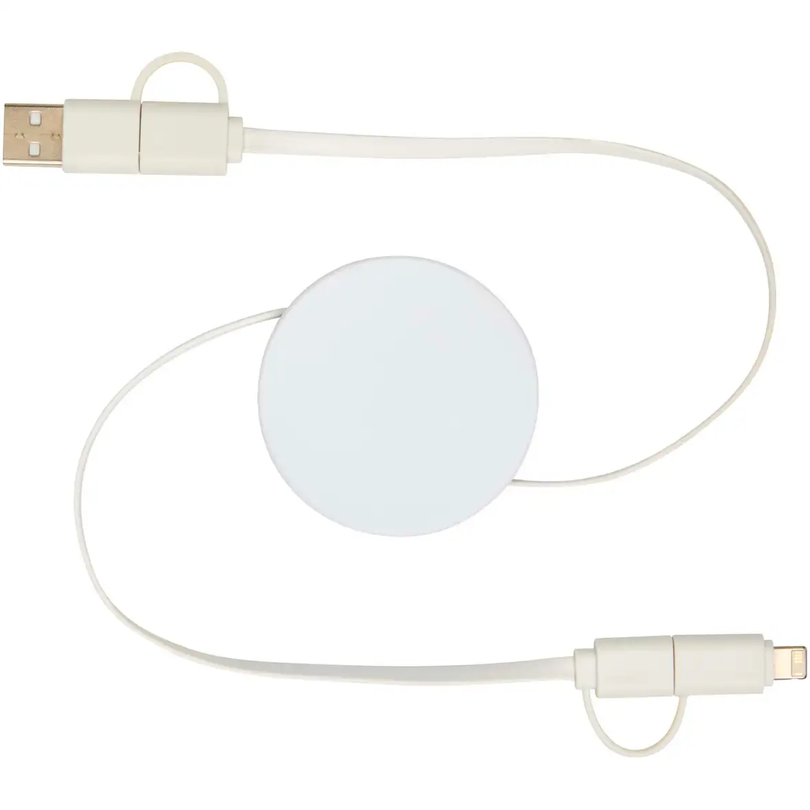 90 cm 5-in-1 Kabel aus recyceltem Kunststoff für Datenübertragung und 40W Schnellladung – Ansicht 3