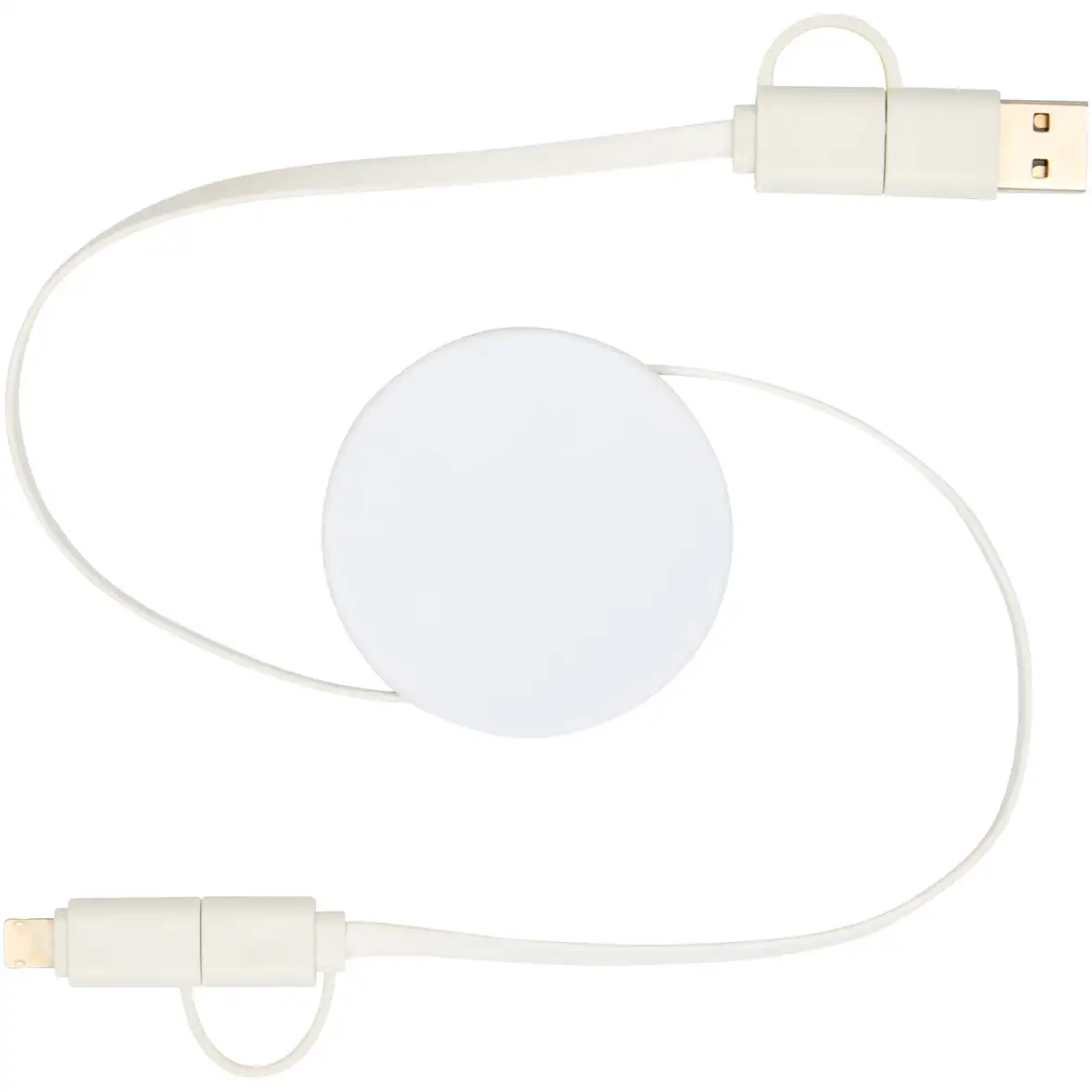90 cm 5-in-1 Kabel aus recyceltem Kunststoff für Datenübertragung und 40W Schnellladung – Ansicht 2