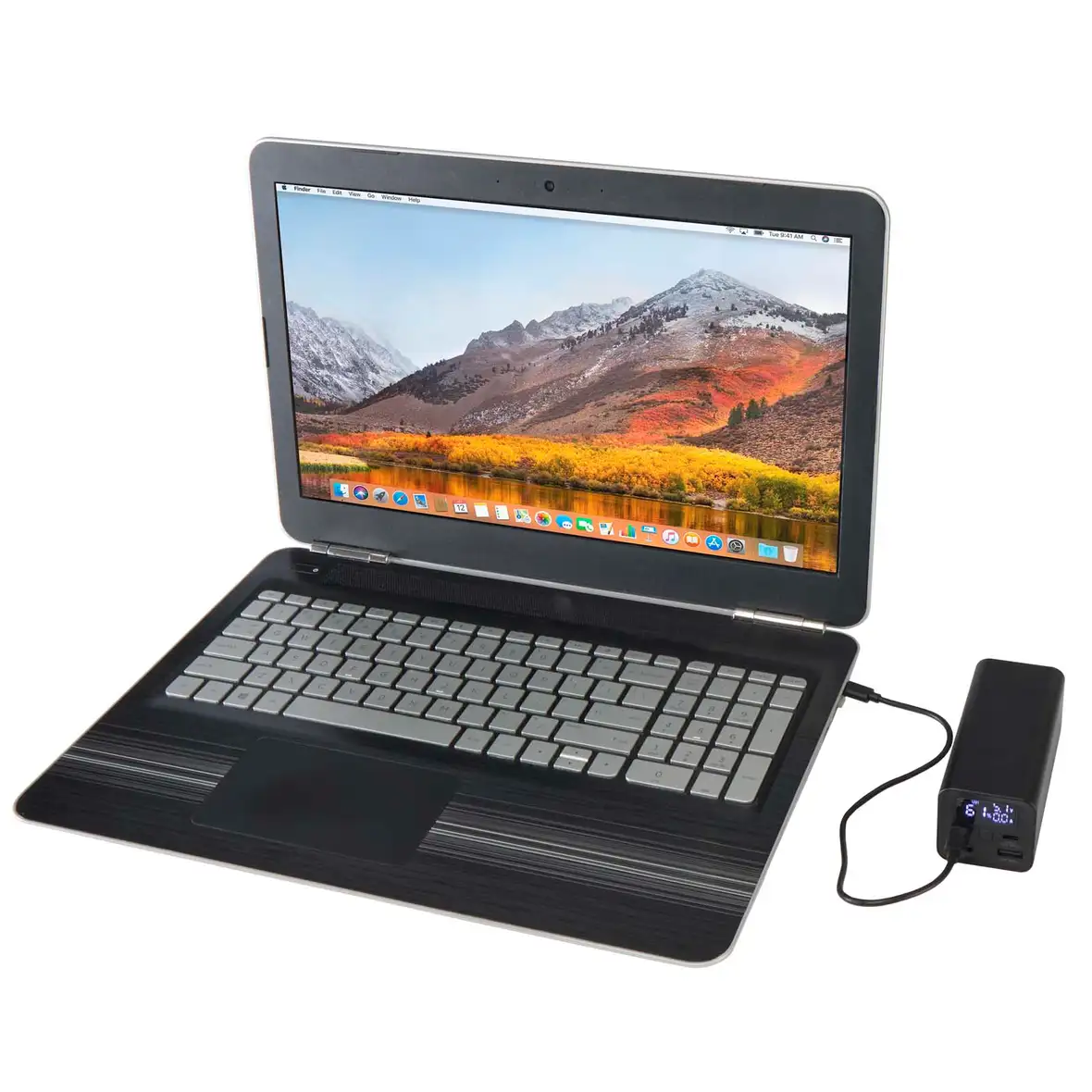 70 W 20.000 mAh Laptop Powerbank aus recyceltem Aluminium – Ansicht 5