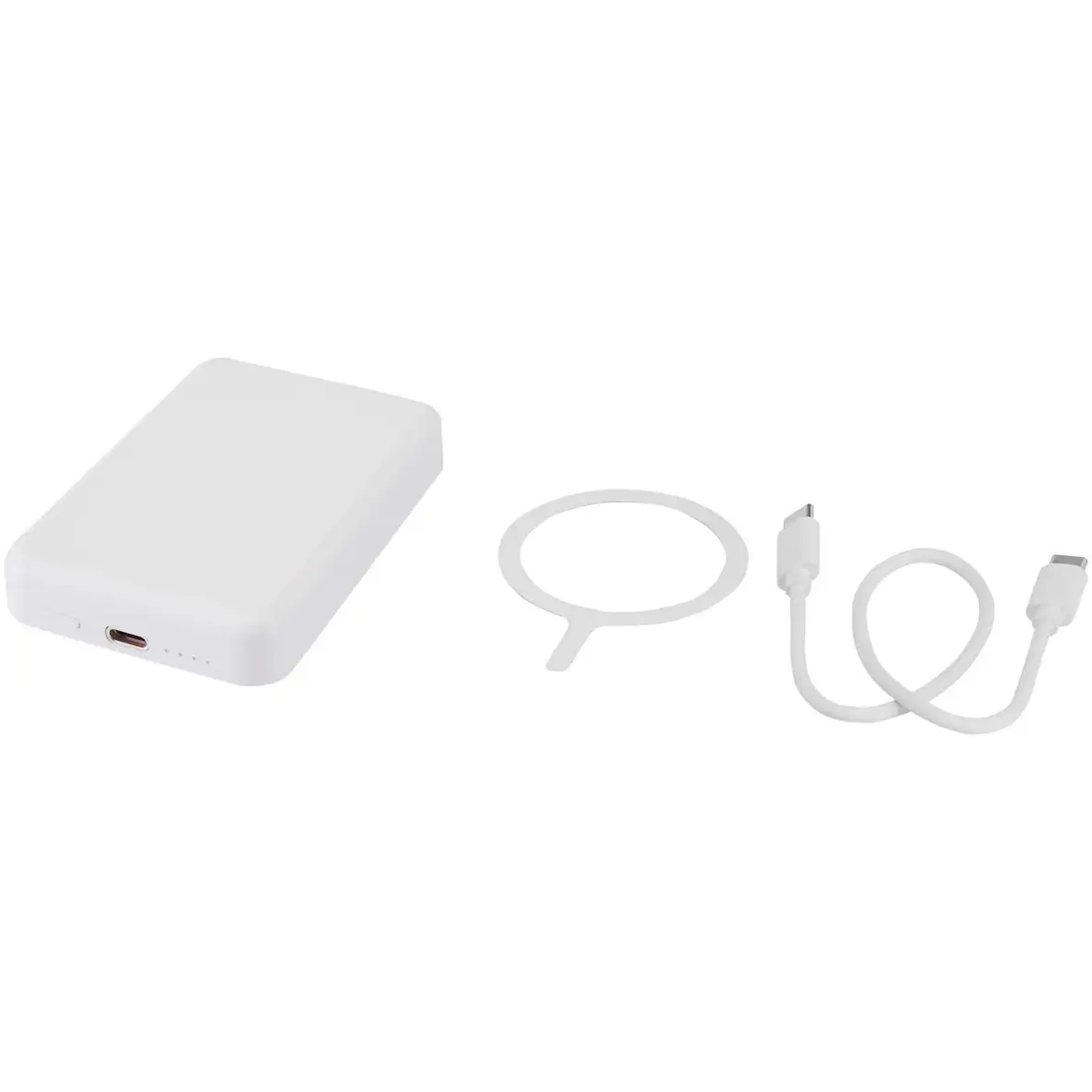 15 W 5.000 mAh magnetische kabellose Powerbank mit 20 W PD aus recyceltem Kunststoff – Ansicht 5