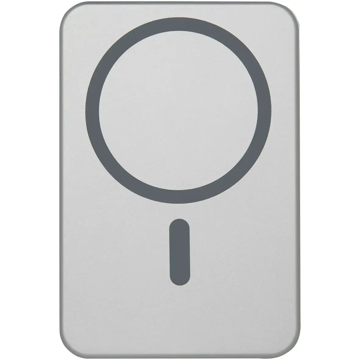 5000 mAh RCS Powerbank aus recyceltem Aluminium mit Magnetfunktion – Ansicht 3
