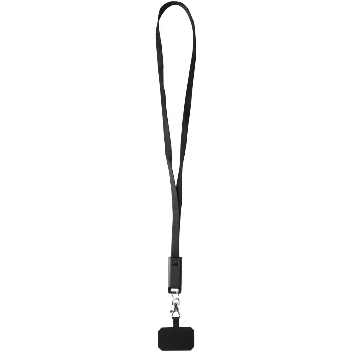 5 in 1 Lanyard Kabel aus recyceltem Kunststoff für Smartphones mit Datensynchronisierung und 65 W Schnellladung – Ansicht 6