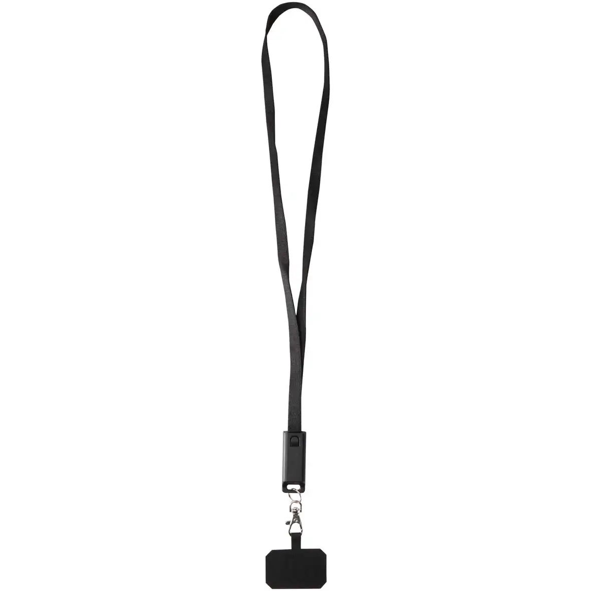 5 in 1 Lanyard Kabel aus recyceltem Kunststoff für Smartphones mit Datensynchronisierung und 65 W Schnellladung – Ansicht 7