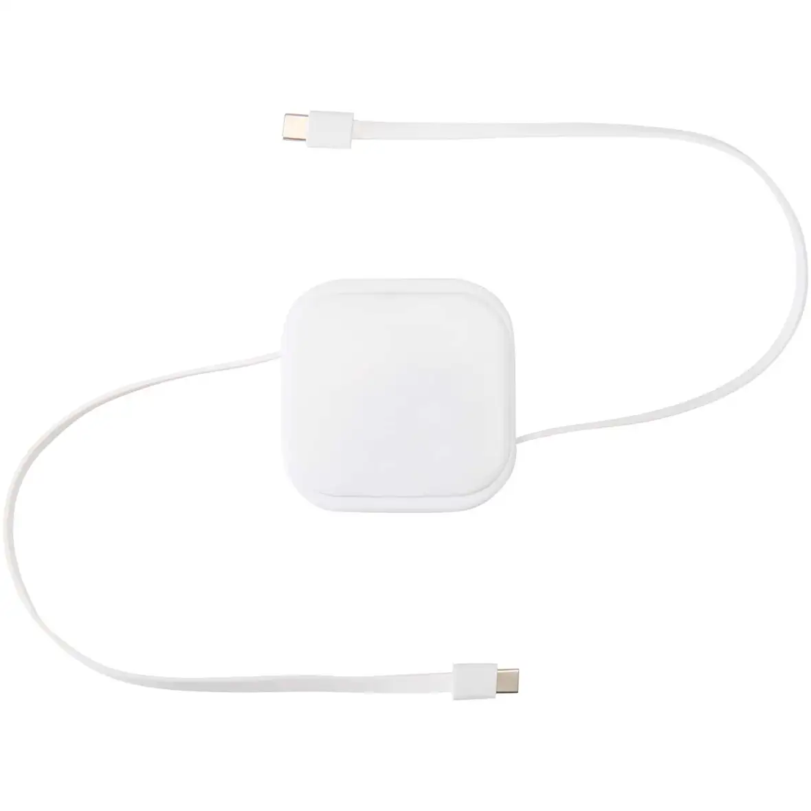 Aufrollbares 5 in 1 Kabel aus Recyclingmaterial mit Datensynchronisierung und 100 W Schnellladefunktion – Ansicht 2