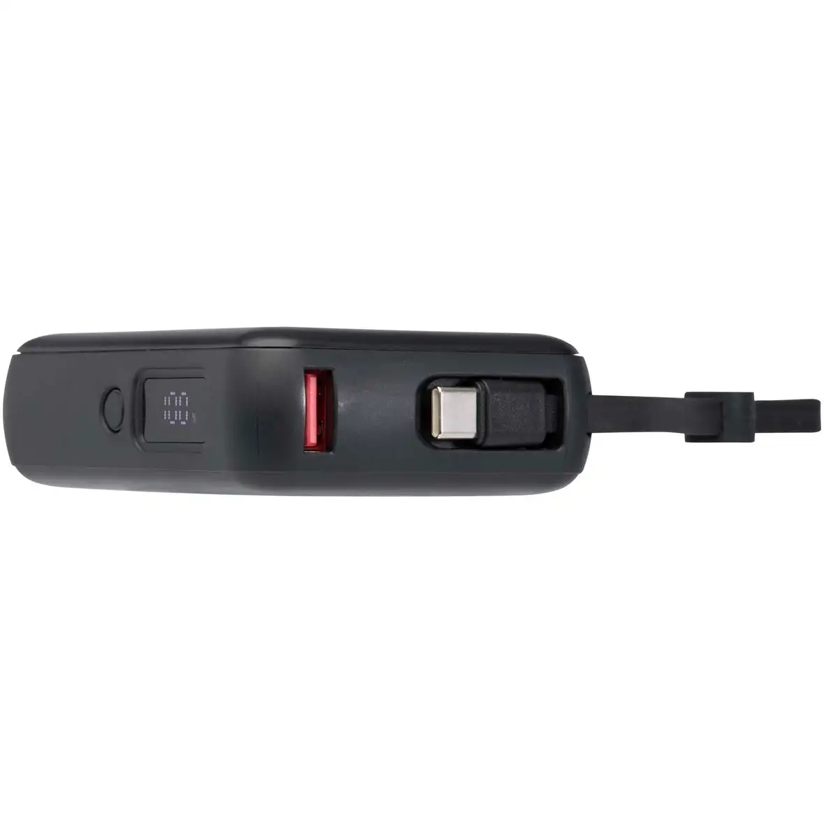 35 W 10.000 mAh Tablet Powerbank mit integriertem Typ-C-Kabel aus recyceltem Kunststoff – Ansicht 14