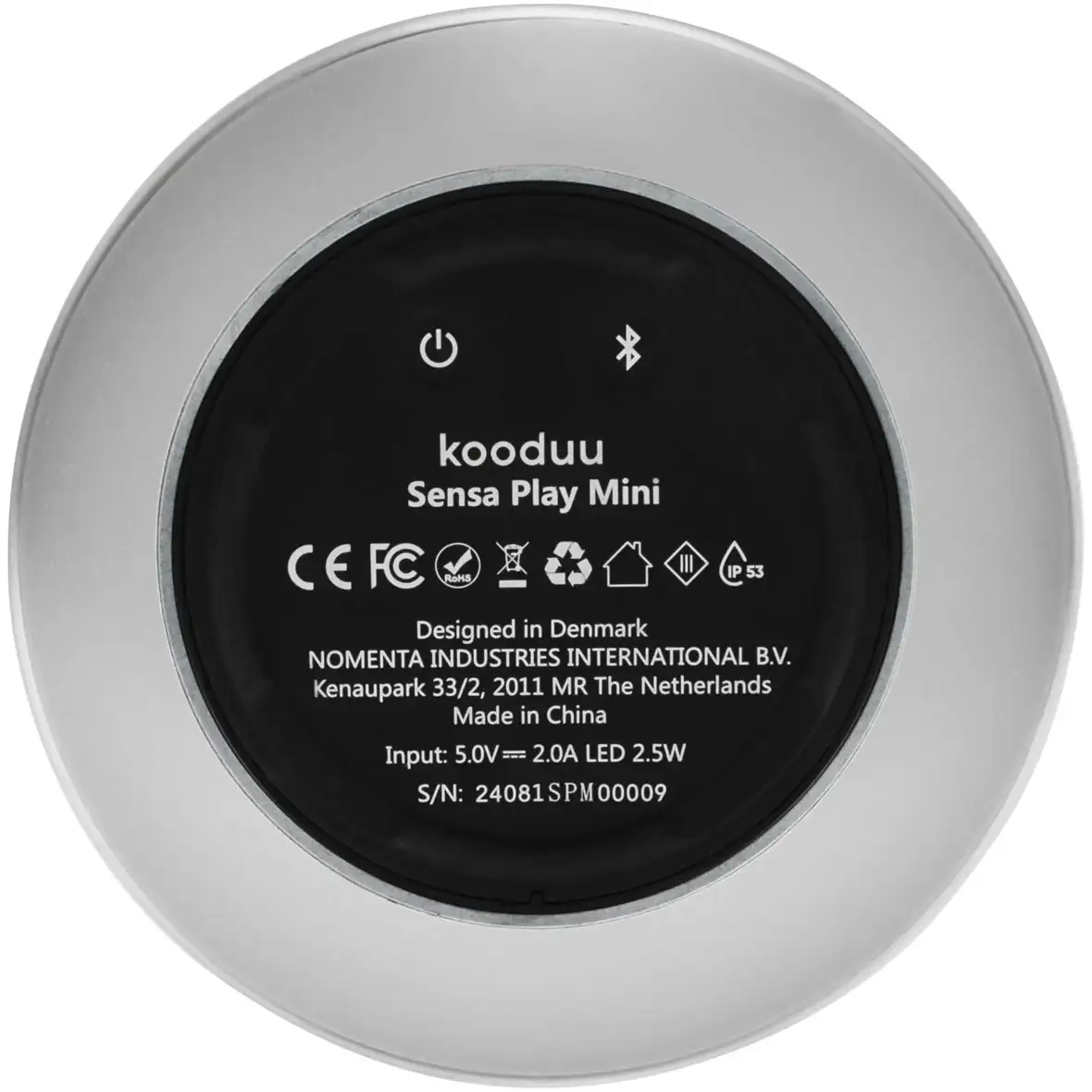 Kooduu Sensa Play Mini Tragbarer Lautsprecher mit Leuchte – Ansicht 4