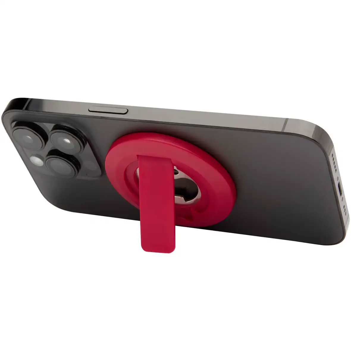 Magnetische Smartphonehalterung aus recyceltem Kunststoff mit Flaschenöffner – Ansicht 5