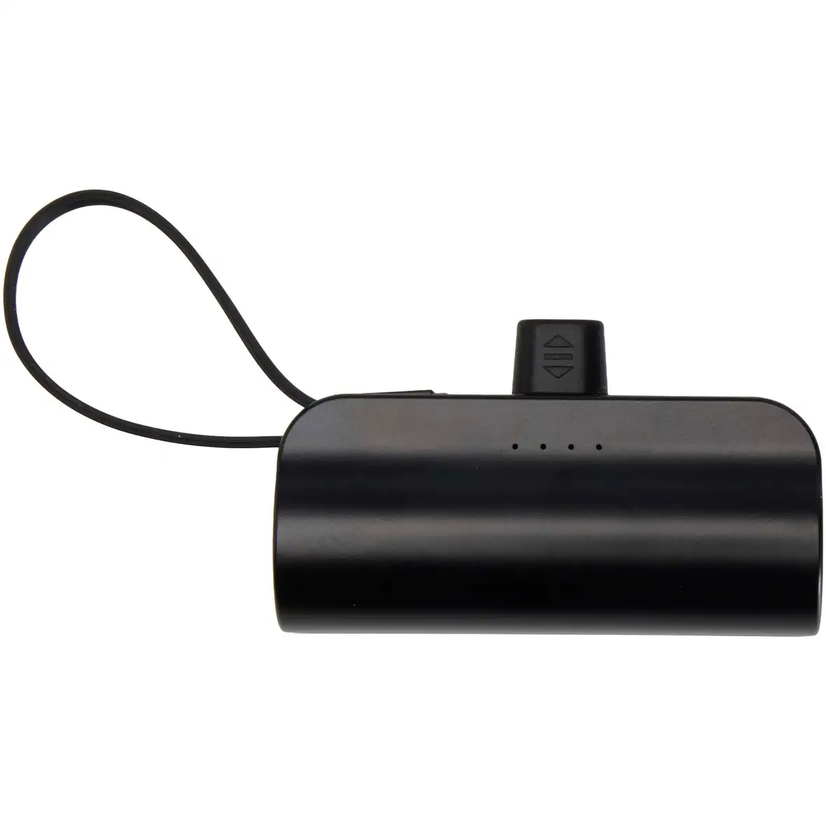 10 W 5000 mAh Typ C Powerbank aus recyceltem Kunststoff mit integriertem Klappständer und 2 in 1 Kabel – Ansicht 8