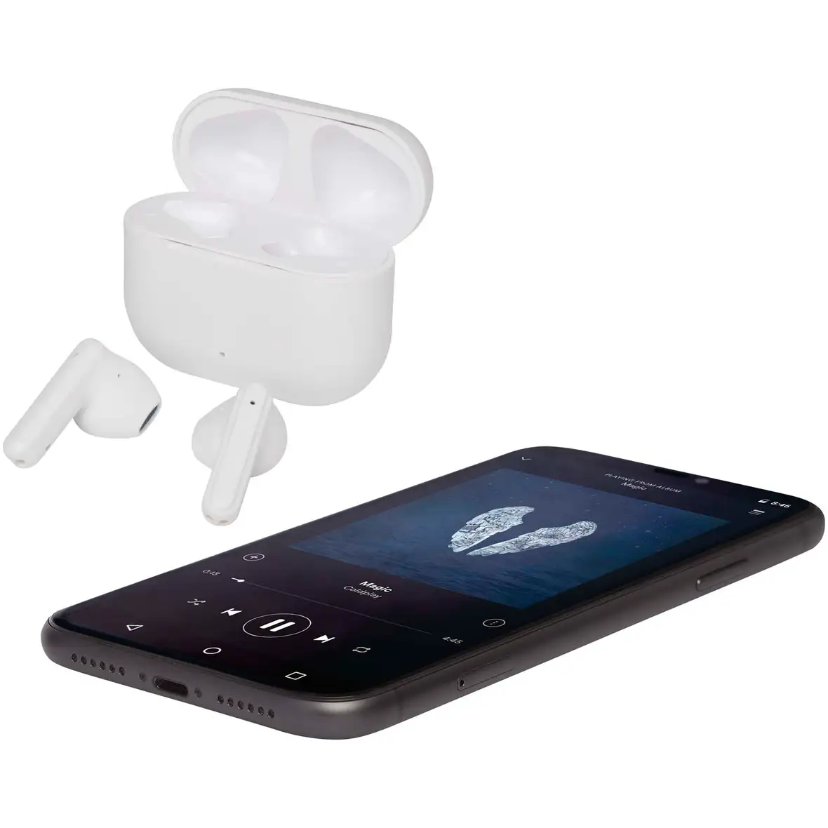 True Wireless Bluetooth® Headset aus recyceltem Kunststoff – Ansicht 6