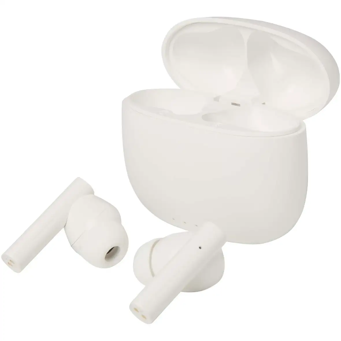 True Wireless Bluetooth® Headset aus recyceltem Kunststoff mit Silikon-Ohrstöpseln – Ansicht 4