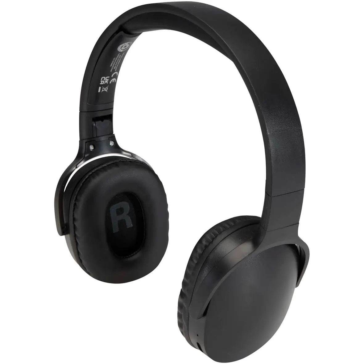 Over-Ear Wireless Bluetooth® Headset aus recyceltem Kunststoff – Werbeartikel mit Logo bedrucken
