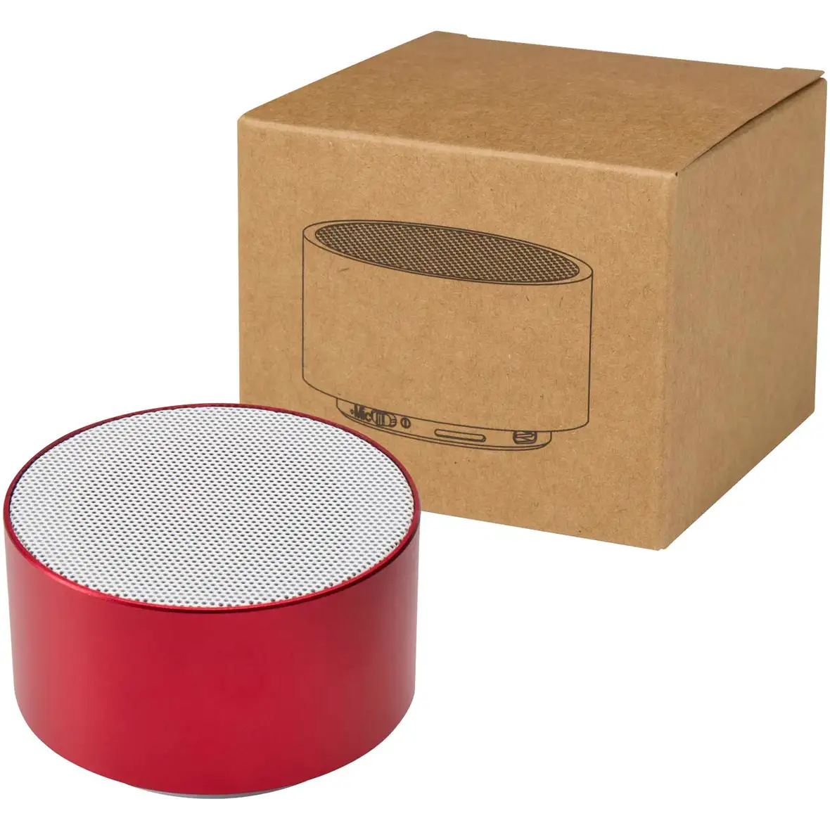 3 W Bluetooth® Lautsprecher aus recyceltem Aluminium – Ansicht 1
