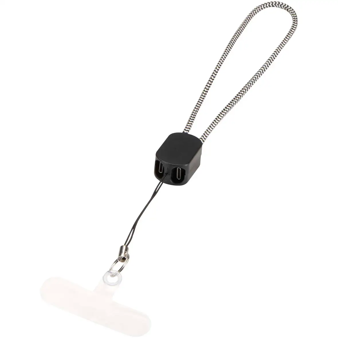 RCS-Handschlaufe aus recyceltem Material mit integriertem 20-W-Ladekabel (Typ C) – Ansicht 3