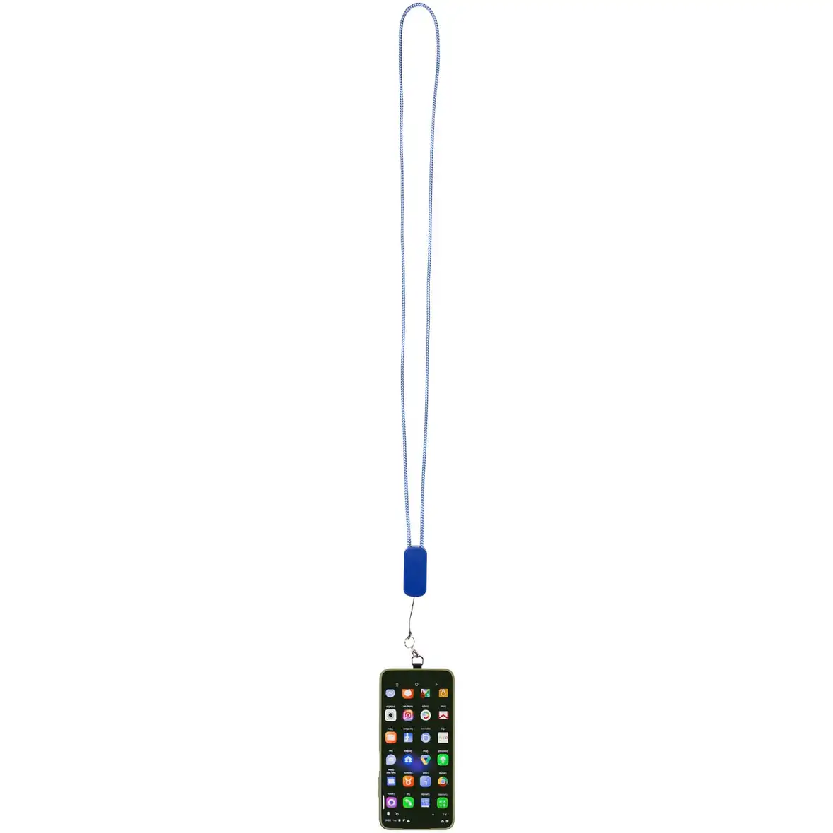 Smartphone Lanyard aus recyceltem Kunststoff mit 27 W 5-in-1 integriertem Kabel – Ansicht 11