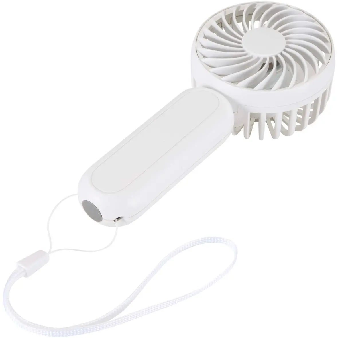 Tragbarer Ventilator aus recyceltem Kunststoff – Werbeartikel mit Logo bedrucken