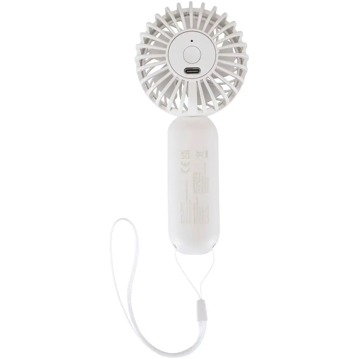 Tragbarer Ventilator aus recyceltem Kunststoff – Ansicht 3