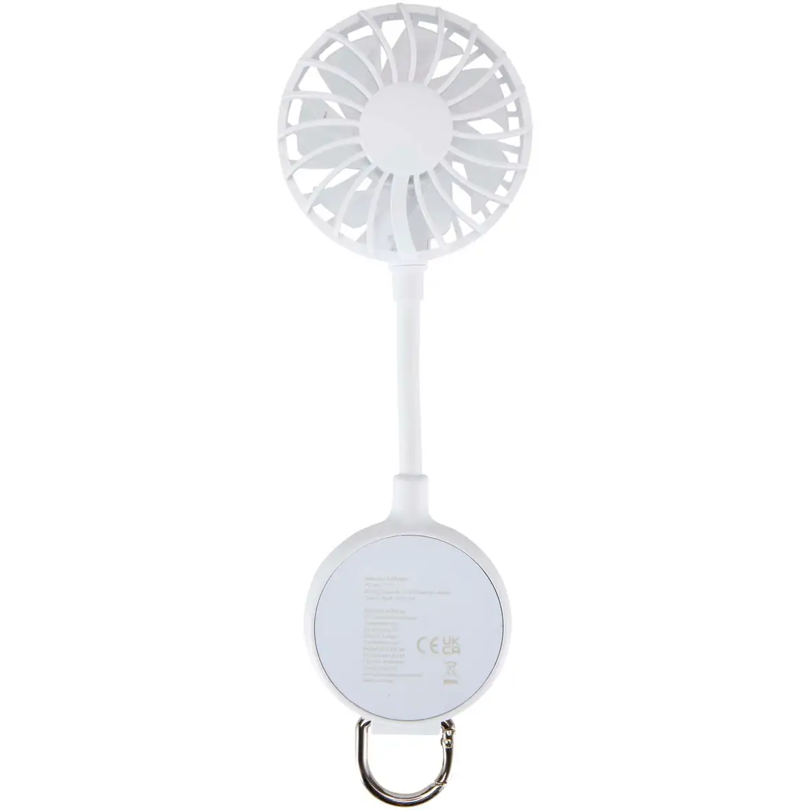 Magnetischer, tragbarer Ventilator aus recyceltem Kunststoff – Ansicht 3