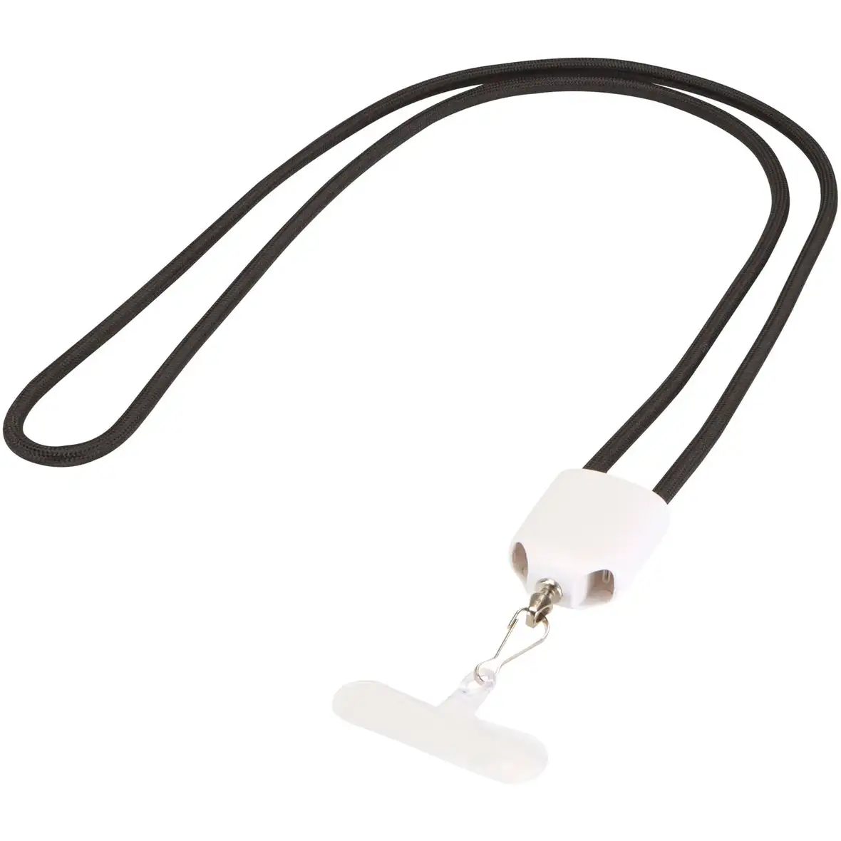 65 W 5-in-1-Ladekabel mit Lanyard aus recyceltem Kunststoff – Ansicht 3