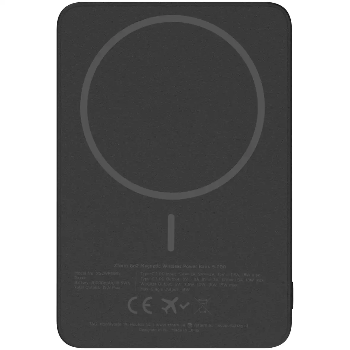 Xtorm Go2 15 W, 5000 mAh kabellose Powerbank – Ansicht 11