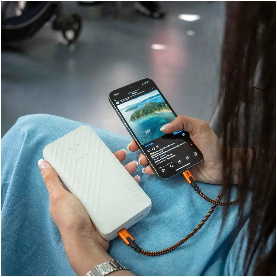 Xtorm Go2 20 W, 20.000 mAh Powerbank mit Schnellladefunktion – Ansicht 5