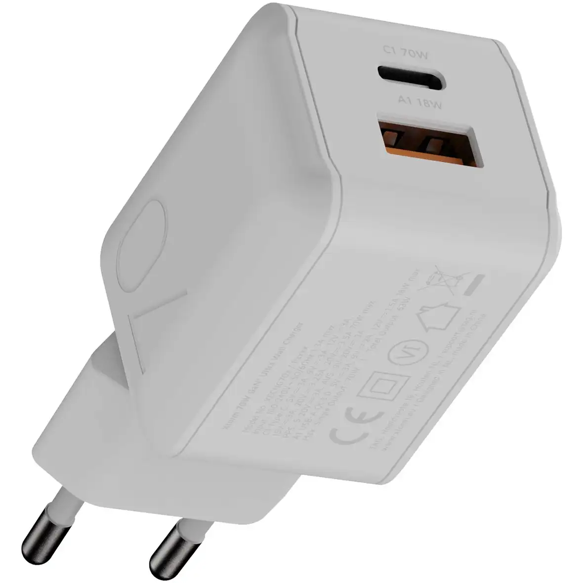 Xtorm 70 W NextGen Wandladegerät – Ansicht 3