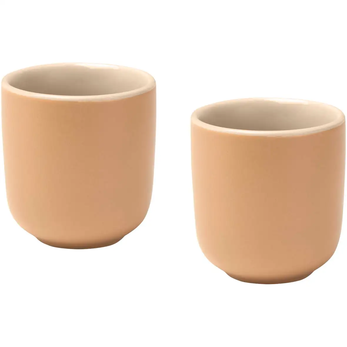 90 ml Keramik Espressotassen – 2er Set, matt – Ansicht 3