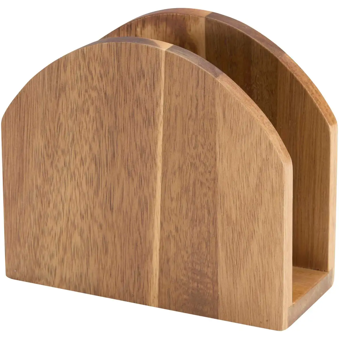 Serviettenhalter aus Akazienholz – Ansicht 3