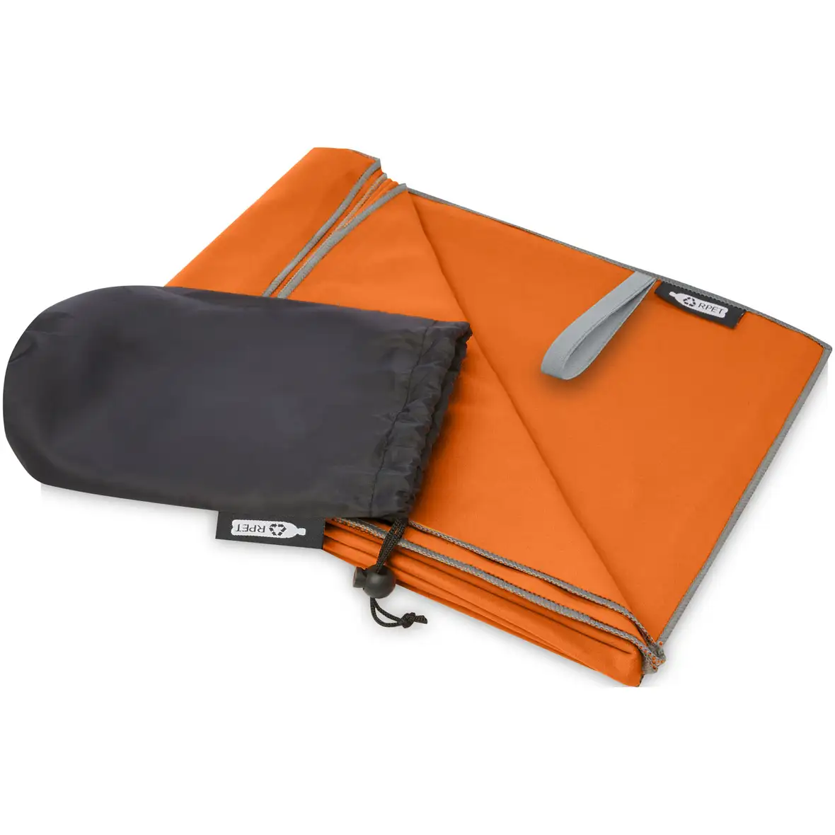 Ultraleichtes und schnell trocknendes Handtuch aus rPET 130 x 80 cm – Ansicht 1