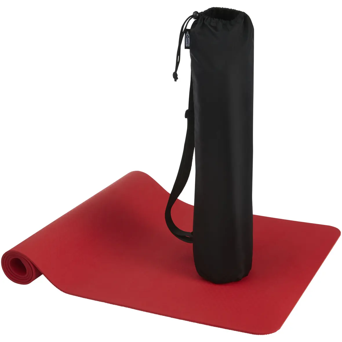Yogamatte aus recyceltem TPE – Werbeartikel mit Logo bedrucken