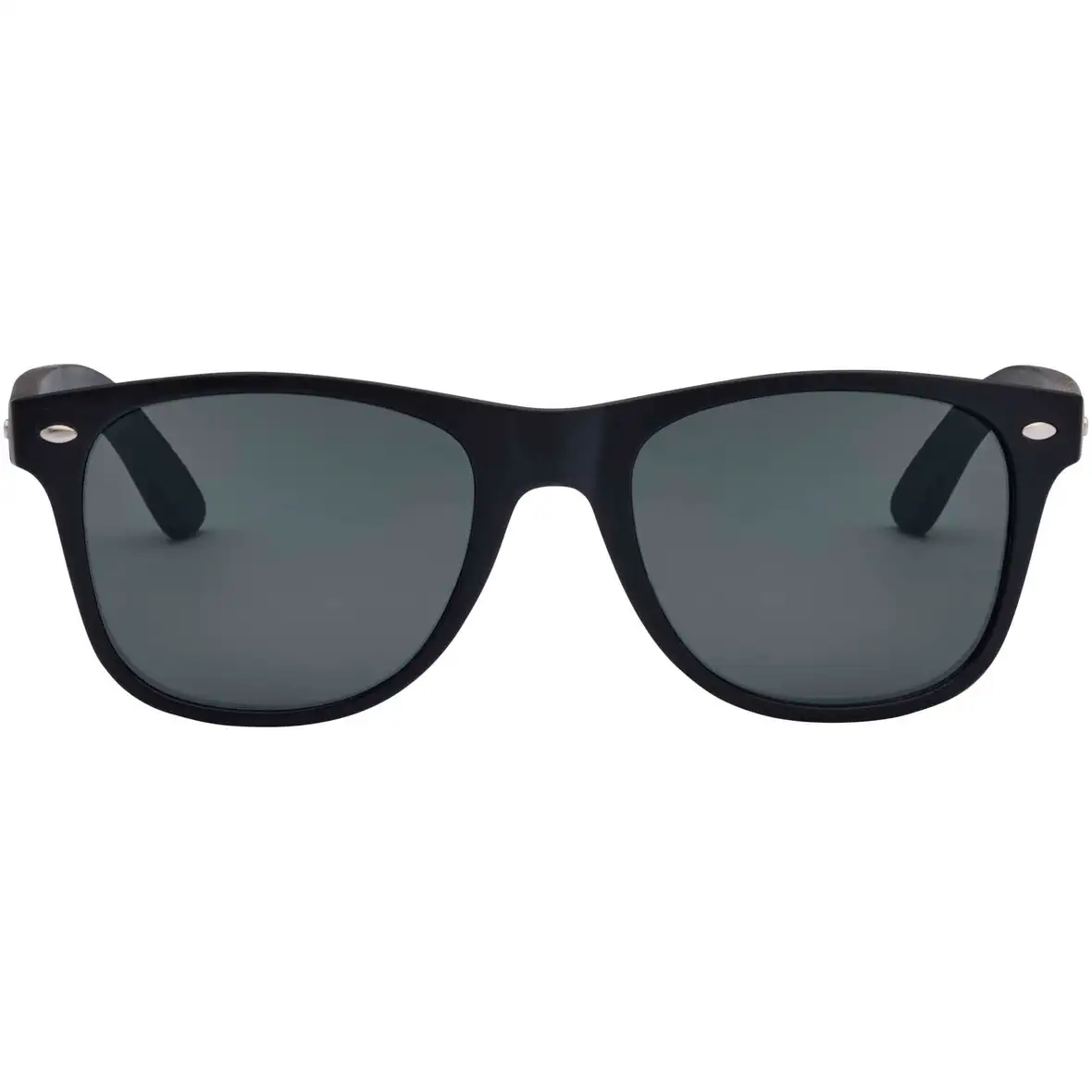 Bambus Sonnenbrille mit schwarzer Beschichtung – Ansicht 2