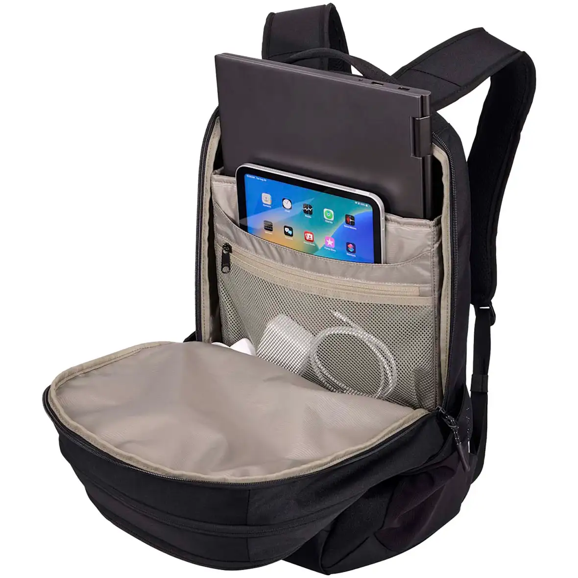 Thule Lumion 16" Laptop-Rucksack aus recyceltem Material 28l – Ansicht 5