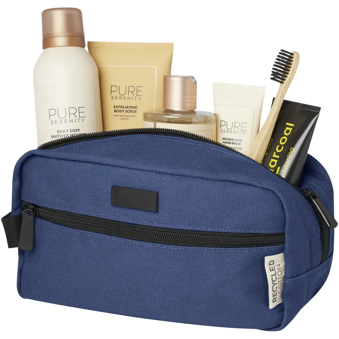 Kosmetiktasche aus GRS recyceltem Canvas 3,5 L – Ansicht 5
