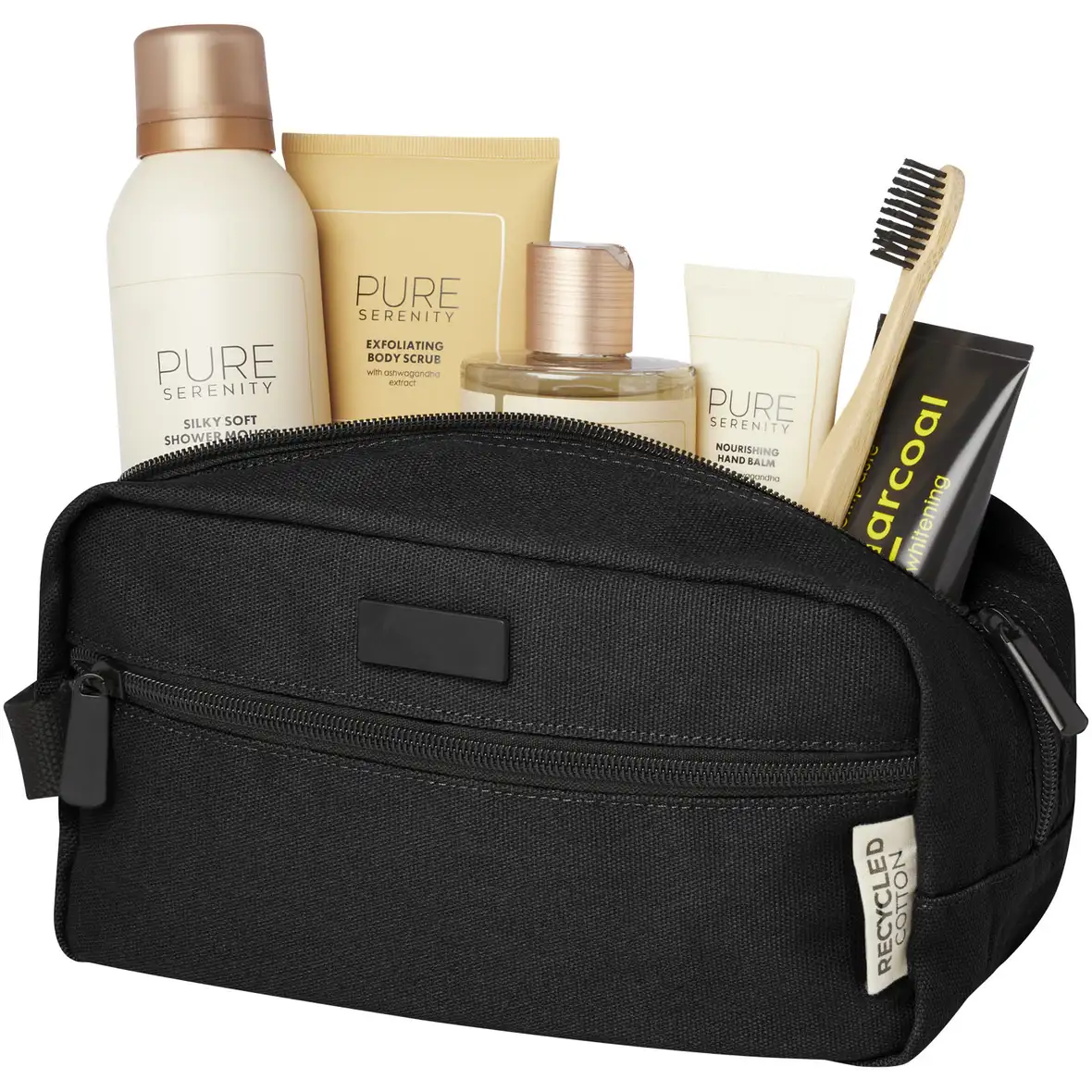 Kosmetiktasche aus GRS recyceltem Canvas 3,5 L – Ansicht 10