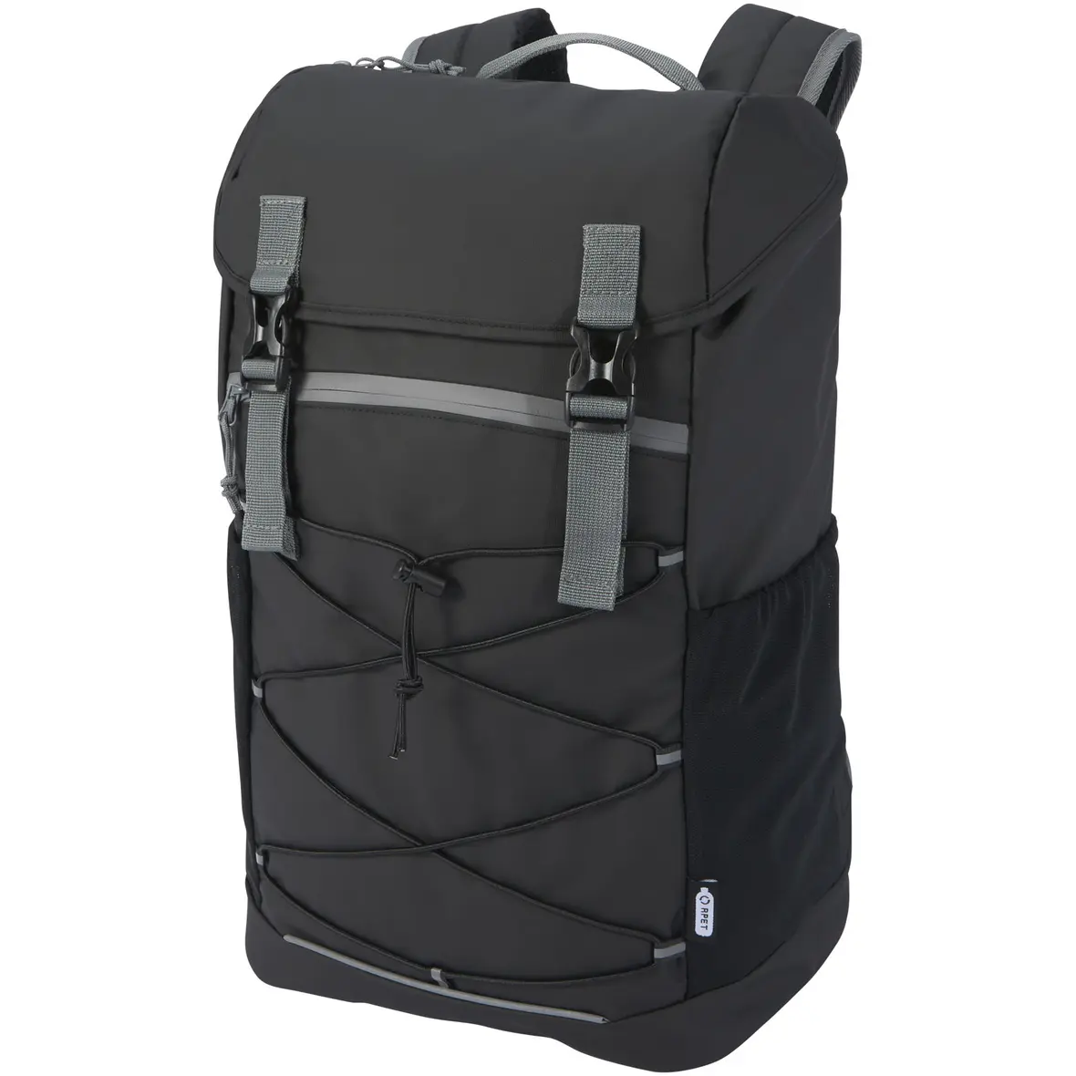 15,6" GRS recycelter wasserabweisender Laptop-Rucksack 23 L – Werbeartikel mit Logo bedrucken