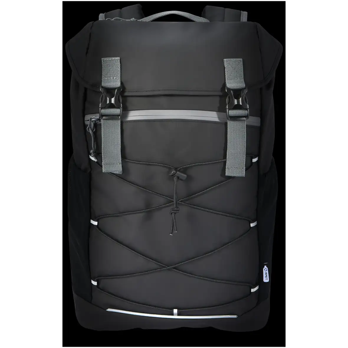 15,6" GRS recycelter wasserabweisender Laptop-Rucksack 23 L – Ansicht 4