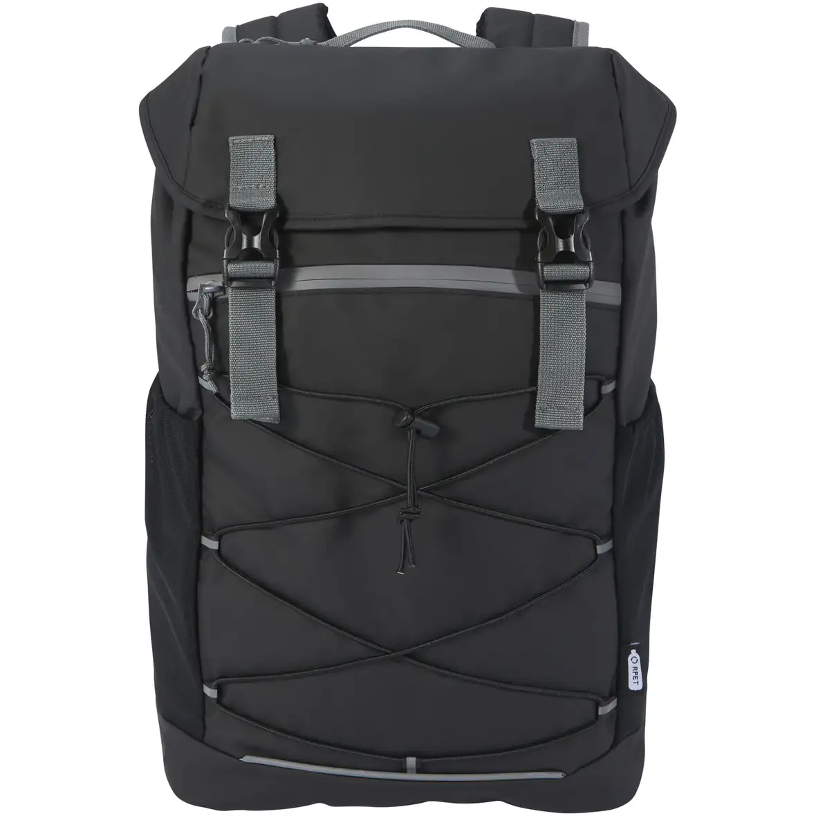 15,6" GRS recycelter wasserabweisender Laptop-Rucksack 23 L – Ansicht 2