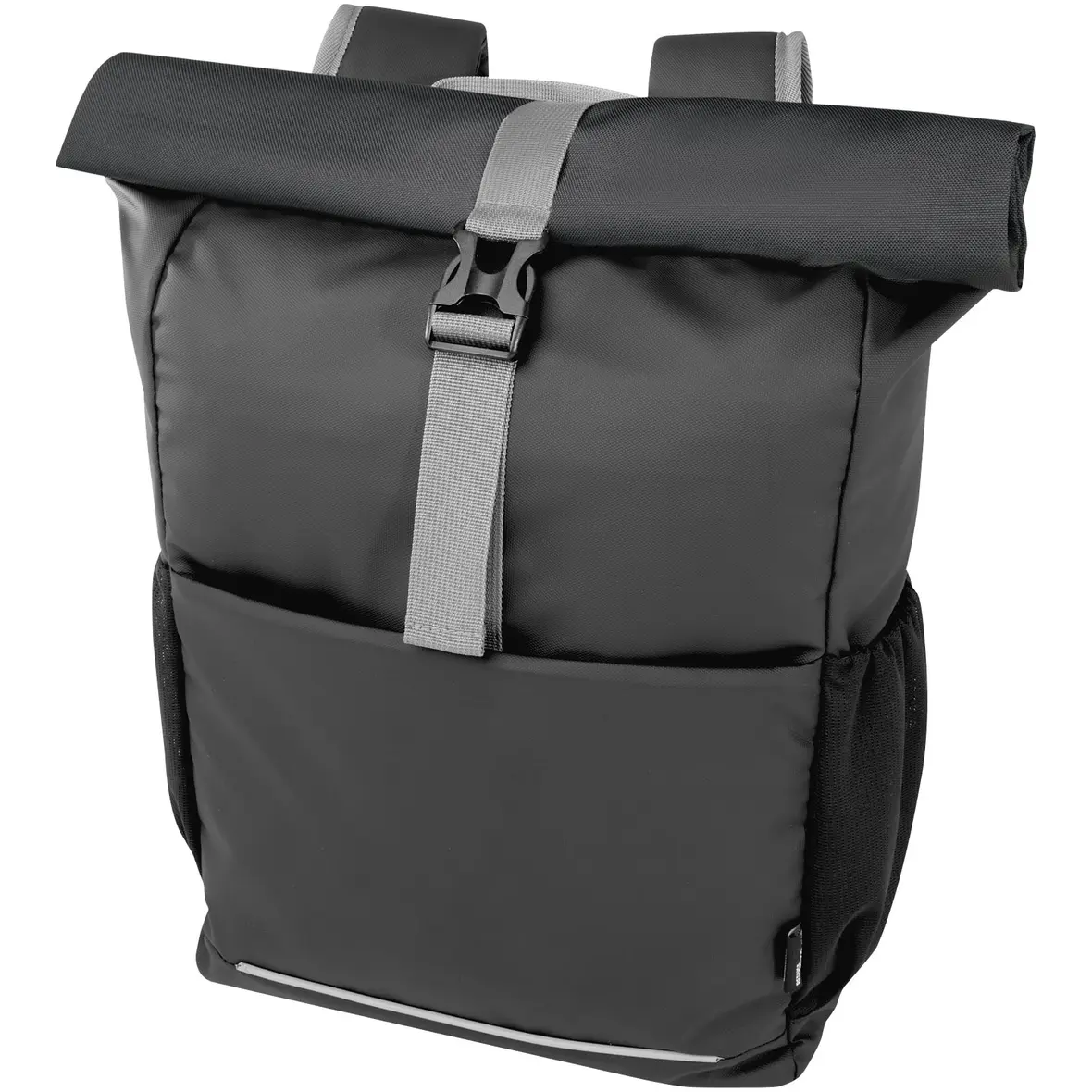 15" wasserabweisende Fahrradtasche aus GRS Recyclingmaterial 20 L – Werbeartikel mit Logo bedrucken