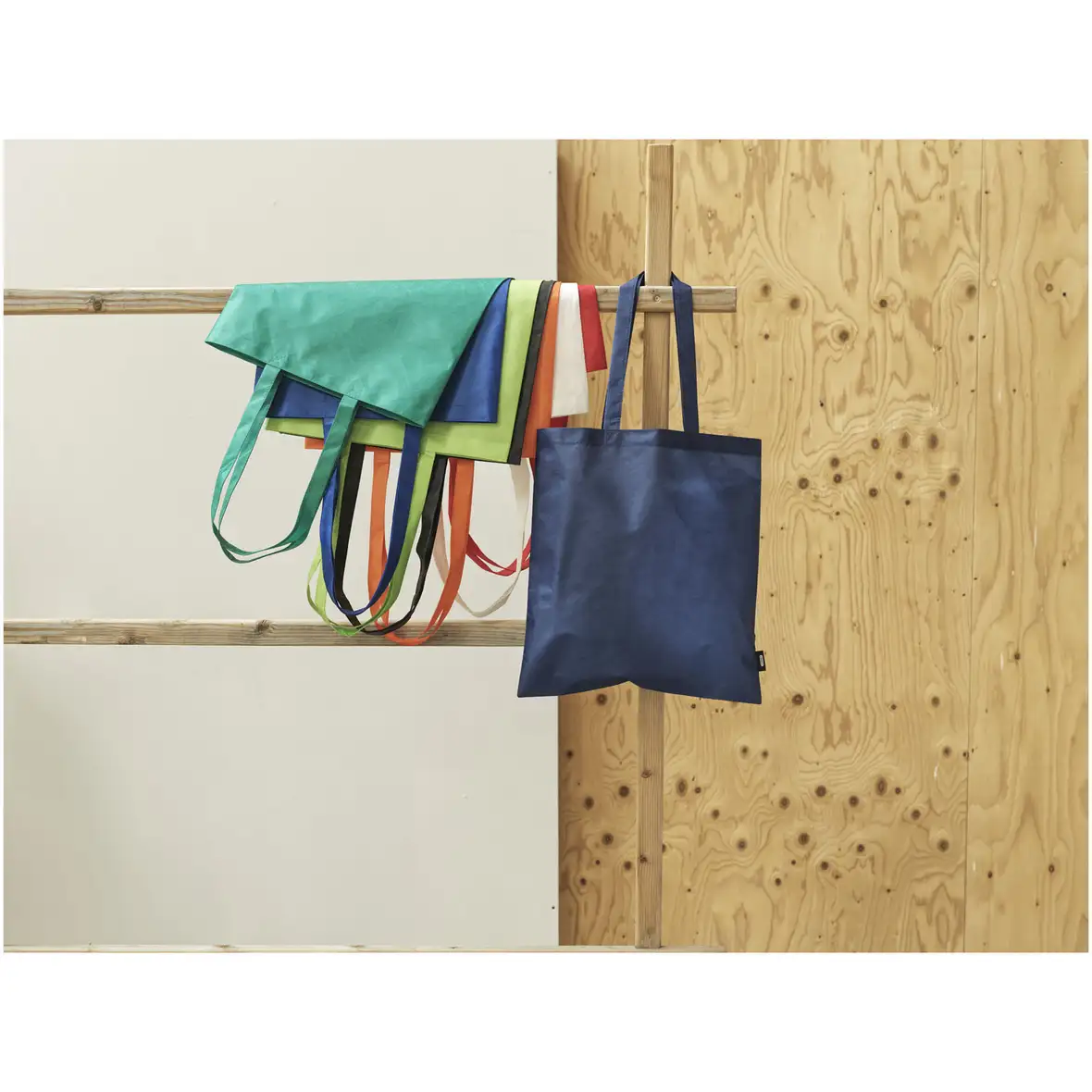 Non Woven große Tragetasche 6L aus GRS Recyclingmaterial 6 L – Ansicht 12